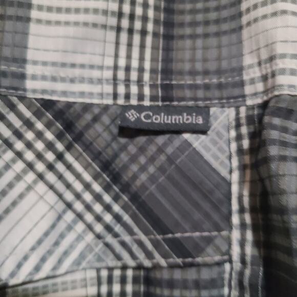 COLUMBIA PERFORMANCE FISHING GEAR PFG LS VENTED BUTTON DOWN SHIRT MENS L - Picture 6 of 10